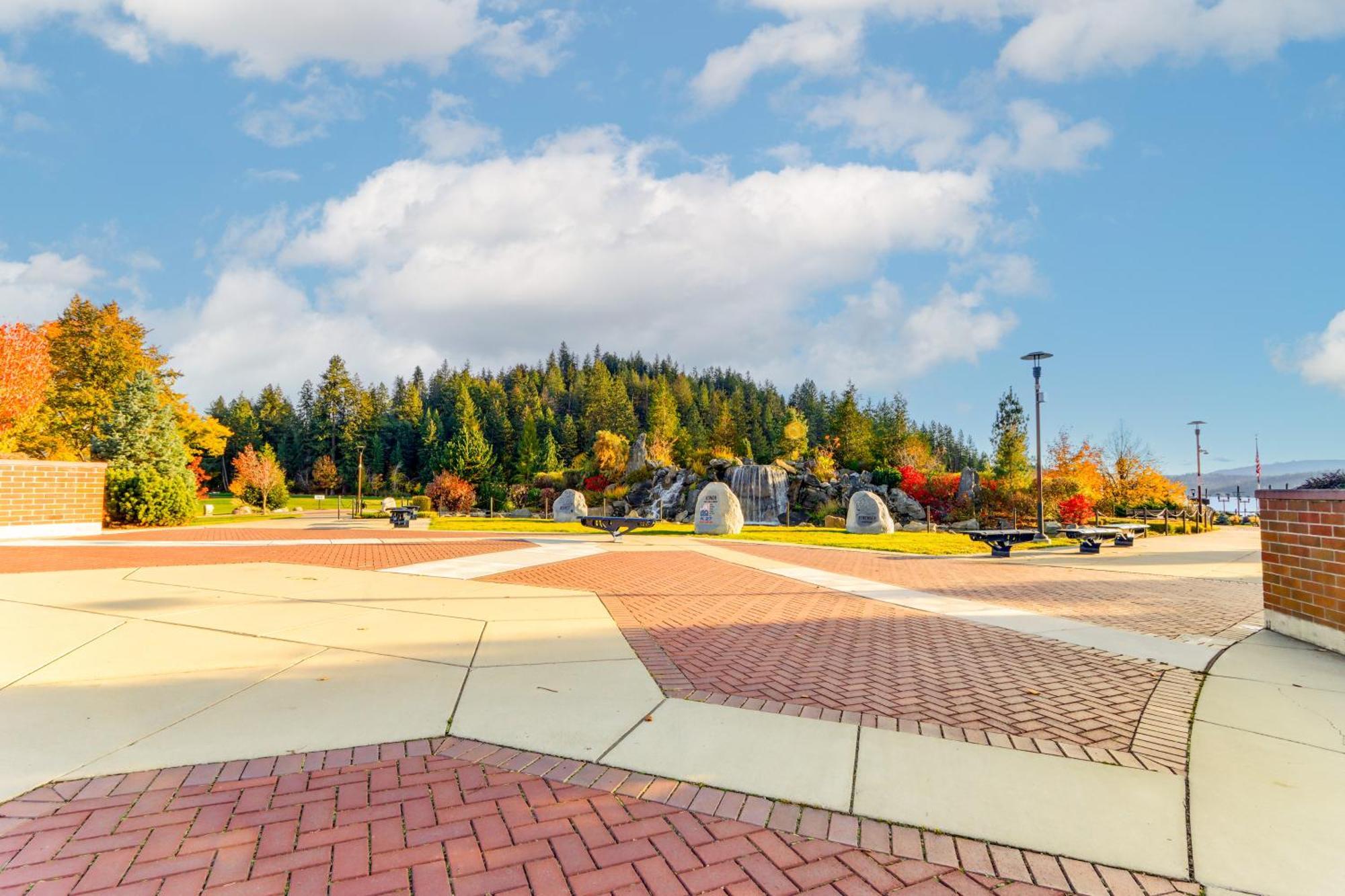 Modern Coeur Dalene Getaway Condo Walk Downtown! Кёр-д'Ален Экстерьер фото